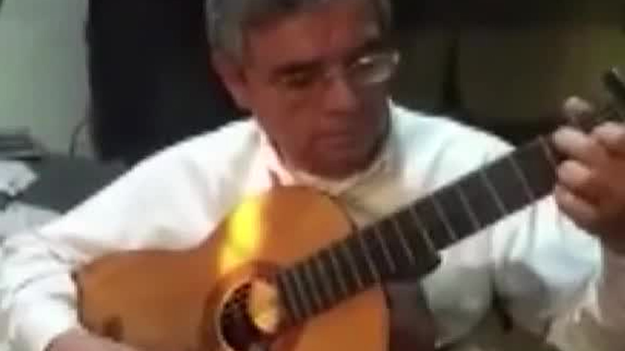 El músico y locutor Sergio 
