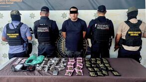 Un hombre fue detenido con 50 dosis de mariguana en Guadalupe; autoridades lo investigan por su posible participación en delitos de alto impacto.