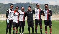 Una foto de varios jugadores de Atlas