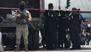 Elementos de la SSC aseguraron la zona en dos cuadras a la redonda con la intención de hallar indicios para dar con los atacantes / Agencia EsImagen