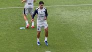 Erick Aguirre volvió a los entrenamientos con el resto del grupo rayado. | Felipe Galindo