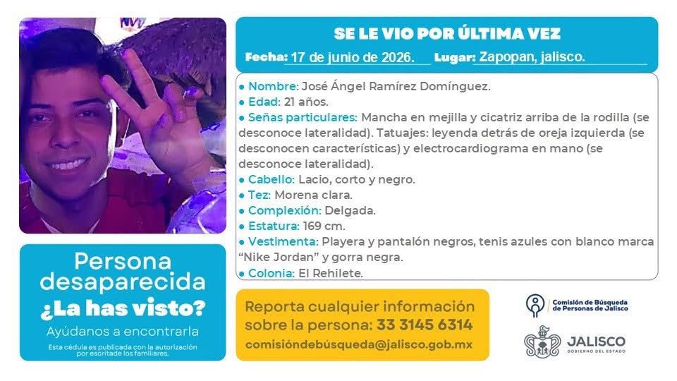 ¿Dónde está José Ángel? Salió a trabajar y no volvió a casa. Su madre exige avances en la búsqueda y pide ayuda para encontrarlo. Conoce su historia.