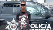 Frustran robo a casa en Monterrey; detenido amenazó a la víctima con un machete