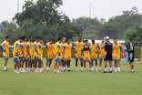 Hernán Elizondo comandó el entrenamiento de Tigres este 29 de julio / Club Tigres