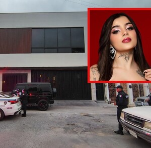 Casa de Karely Ruiz donde intentaron secuestrarla.