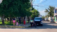 La pareja caminaba por la zona cuando fue sorprendida por delincuentes armados. | Jesús Padilla.