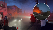 Reportan incendio en tienda de conveniencia en Monterrey / Especial.