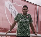 Santiago Mele siendo anunciado como refuerzo para el Independiente de Avellaneda.
