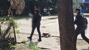 Vecinos indicaron que el agresor vestía de color negro. | Juan Carlos Munguía