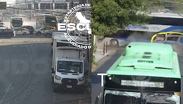 Video revela gritos del chofer antes de impactar 4 vehículos en el centro de Monterrey