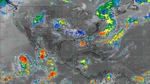 Estos son los lugares que se verán afectados por las fuertes lluvias que ocasionará el huracán Genevieve.