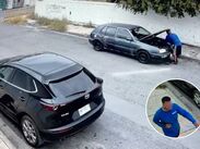 Cámaras de vigilancia captaron al hombre.| Cortesía