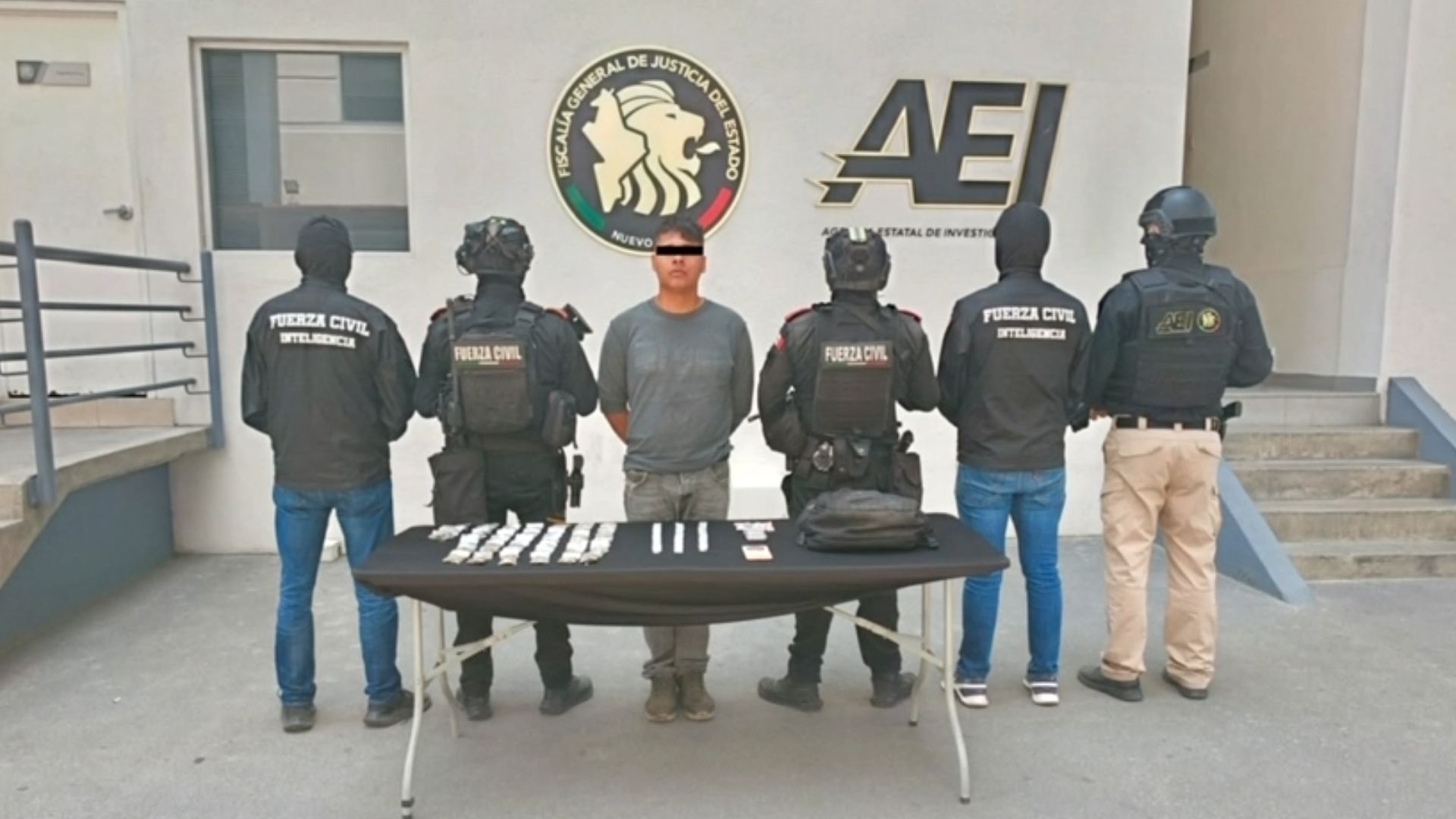 Capturan a generador de violencia con 100 dosis de marihuana en colonia Chapultepec, Monterrey