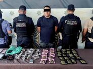 La detención se concretó en la colonia Sierra Morena, donde los oficiales interceptaron al sospechoso. | Foto: Cortesía
