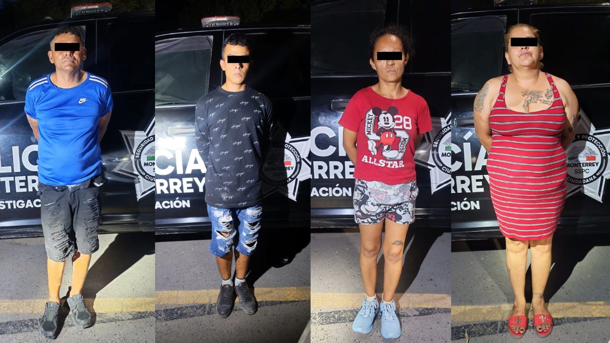 Los detenidos circulaban en una camioneta con placas de Tamaulipas.| Especial
