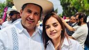 La esposa de Carlos Manzo tiene la esperanza de que poco a poco salga a luz la información sobre el caso | Vía FB Grecia Quiroz