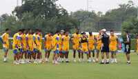 Primer entrenamiento de Tigres sin Guido Pizarro tras haber renunciado a la dirección técnica del club.