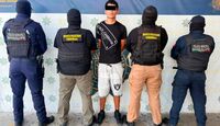 El joven fue puesto a disposición del Ministerio Público por delitos contra la salud. | Foto: Cortesía