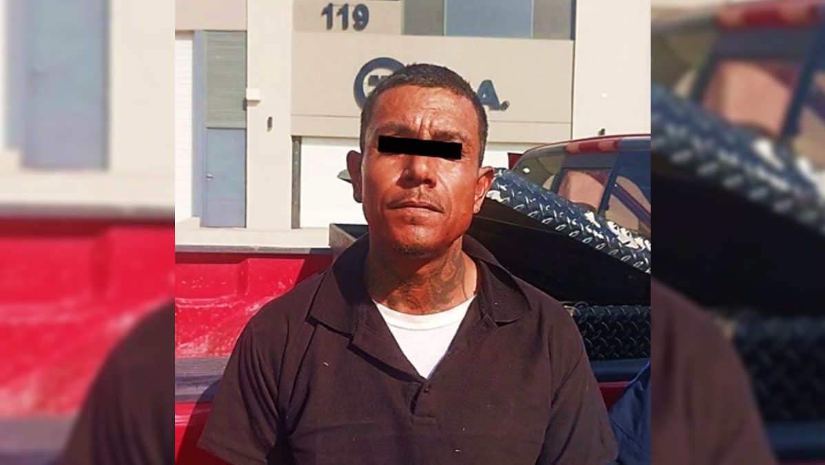 Mario fue detenido en un parque industrial ubicado a atrás de la plaza comercial en Apodaca. | Cortesía