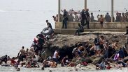 Más de 2.000 migrantes llegaron a Ceuta.| Archivo