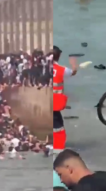 Más de 2 mil Migrantes cruzan de Marruecos a Ceuta, España