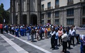 Con el objetivo de prevenir ante un temblor, se realizan simulacros en México | Cuartoscuro