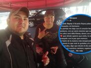 Los seres queridos del motociclista se manifestaron en redes sociales