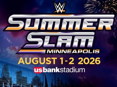 WWE SummerSlam 2026 será emitido desde el US Bank de Minneapolis, Minnesota durante el 1 y 2 de agosto / Cortesía: WWE