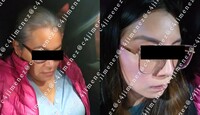 Captan en video la detención de Virginia 'N' y Diana 'N' en una cafetería. / Carlos Jiménez