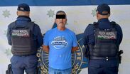 La detención ocurrió sobre las avenidas Israel Cavazos y Eloy Cavazos, en la colonia Rincón de Guadalupe. | Foto: Cortesía