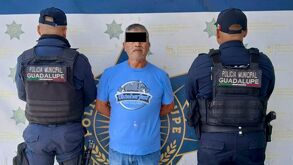 La detención ocurrió sobre las avenidas Israel Cavazos y Eloy Cavazos, en la colonia Rincón de Guadalupe. | Foto: Cortesía