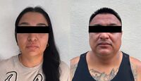 Detenidos tras operativo en dos inmuebles de la colonia Altamira.| Agustín Martínez
