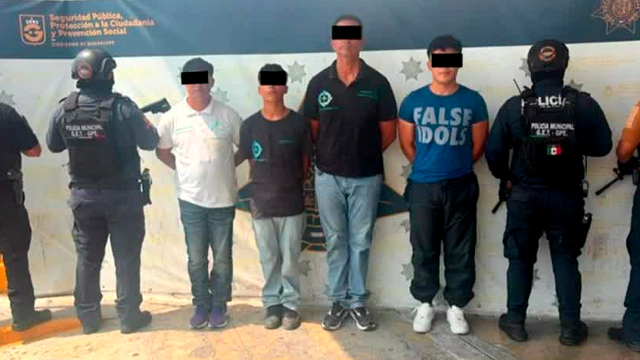 Detienen a cinco hombres por presunta privación ilegal de la libertad en Guadalupe