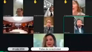 Diputada Lorena Piñón deja micrófono abierto y lanza insultos en sesión virtual