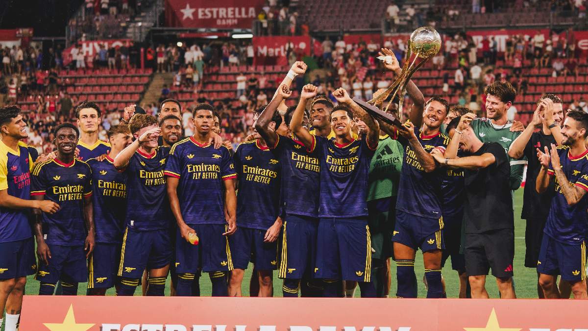 Arsenal ganó la edición 49° del Trofeo Costa Brava, partido histórico organizado por Girona / Facebook
