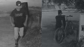 Camaras de seguridad captan robo de bicicleta en Cadereyta NL