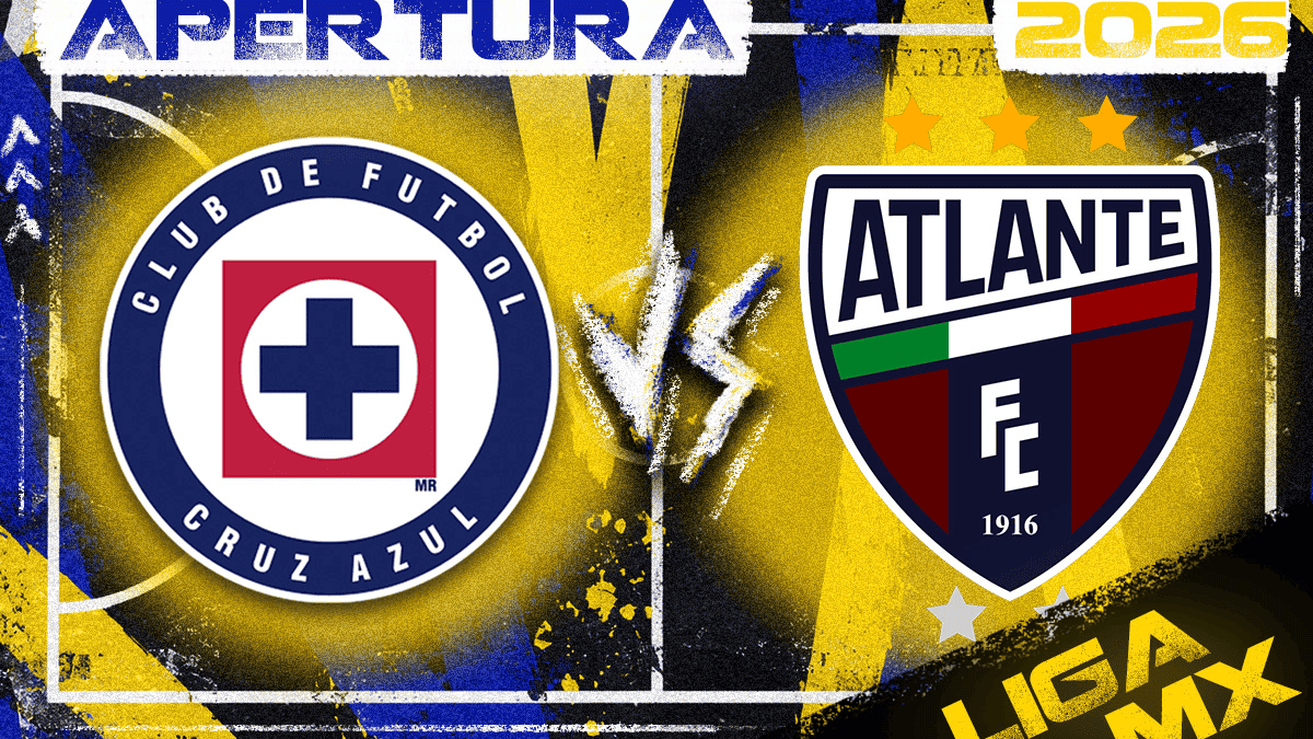 Cruz Azul recibirá al Atlante en la Jornada 3 del Apertura 2026 de la Liga MX. | Telediario CdMx