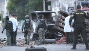 Tras la primera detonación, fueron lanzados varios artefactos explosivos en el mismo sector | Mario Caicedo