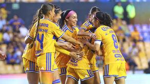 Diana Ordoñez anotó su primer póker en el Apertura 2026 con Tigres / Tigres femenil