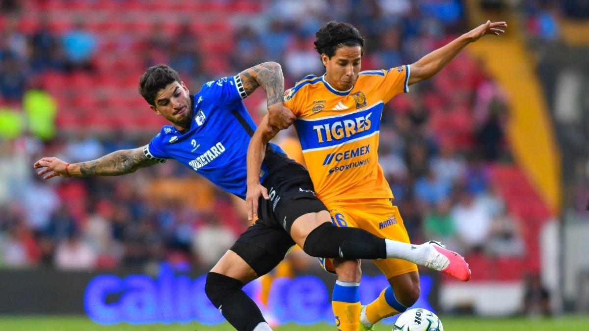 Los Gallos Blancos de Querétaro recibieron a los Tigres de la UANL en el Estadio Corregidora para disputar la Jornada 3 del Apertura 2026.