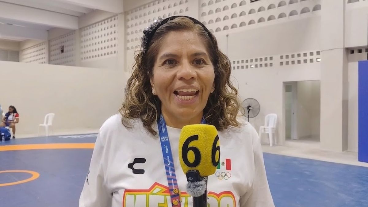María José Alcalá, presidenta del Comité Olímpico Mexicano COM.