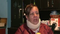 María del Rosario es golpeada y agredida dentro de un hotel en Nezahualcóyotl. / Telediario CdMx