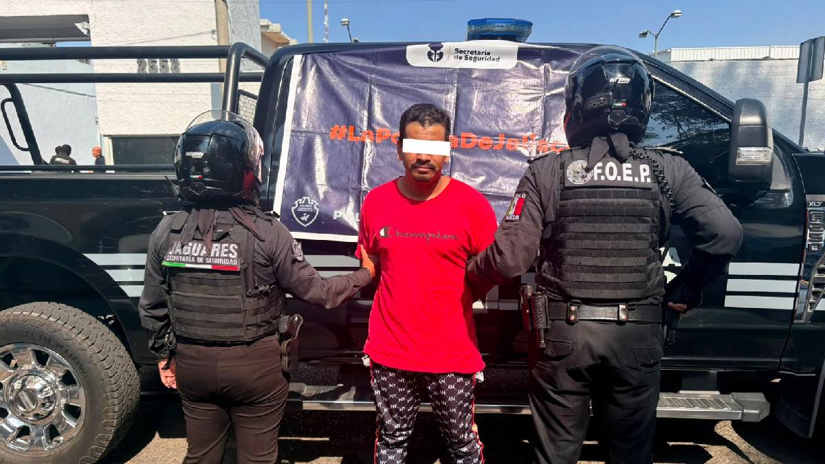 Operativo en Guadalajara termina con la captura de un hombre buscado por fraude | Policía de Guadalajara