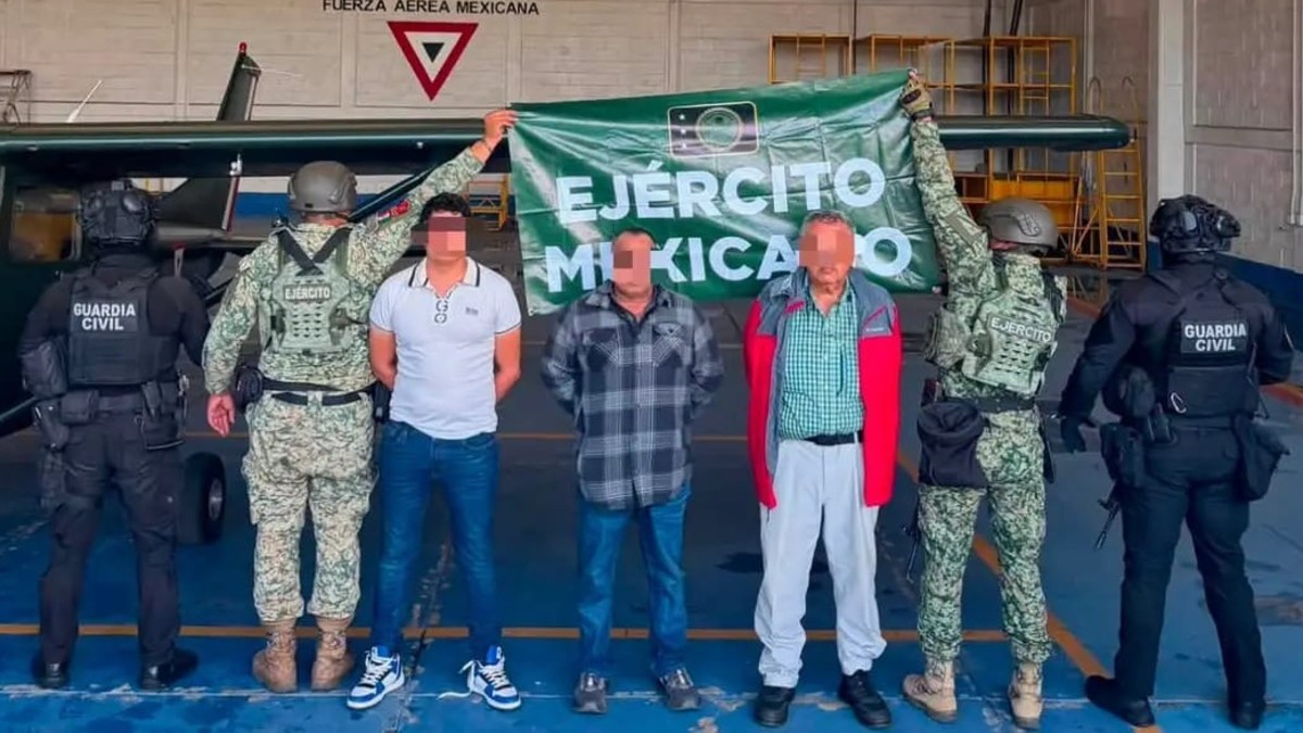 La detención se llevó a cabo por personal del Ejército Mexicano en el municipio de Los Reyes | Secretaría de Seguridad Michoacán