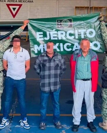 La detención se llevó a cabo por personal del Ejército Mexicano en el municipio de Los Reyes | Secretaría de Seguridad Michoacán