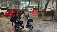 Continúan las fuertes lluvias en la Ciudad de México y el Estado de México. | Cuartoscuro