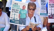 Durante la jornada realizaron oraciones, lanzaron consignas y manifestaron su respaldo a Felipe "N". | Liberto Ureña.