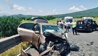 El percance, que además provocó el cierre parcial de la circulación durante varias horas, movilizó a cuerpos de emergencia. | Cortesía.