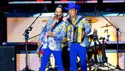 Los Tigres del Norte interpretaron temas como "La Mesa del Rincón" y "Ni Parientes Somos". | Jorge López
