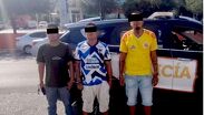Cae trío con automóvil robado durante operativo de la Policía de Guadalupe.| Cortesía